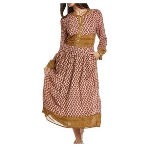Othilia Marion Midi Dress Size 0